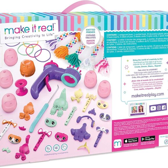 Make It Real - Mini Gurumi Maker - Amigurumi Knitted Friends - Picture 4 of 6